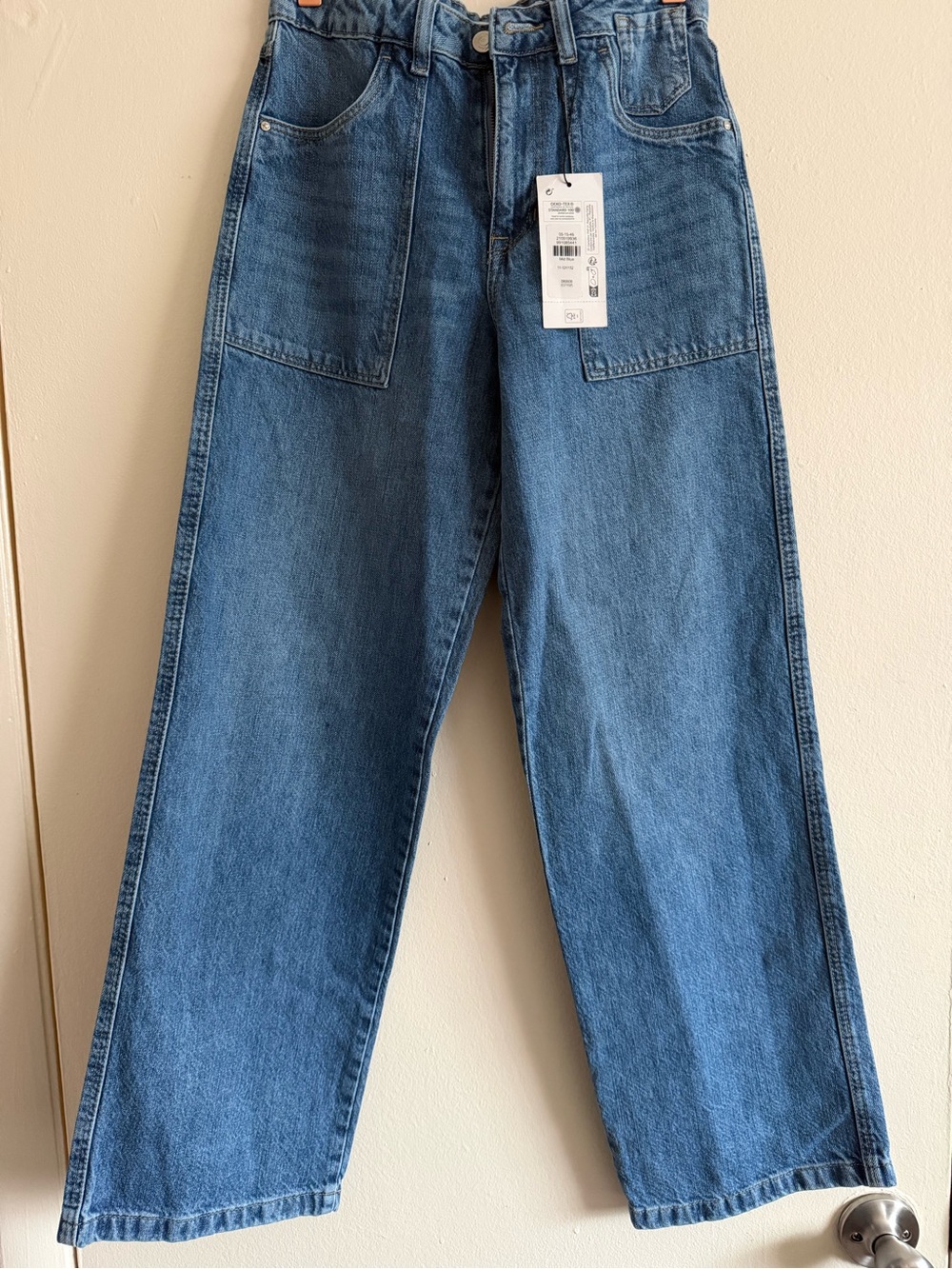 Primark Blue Wide-Leg Kids Denim Jeans